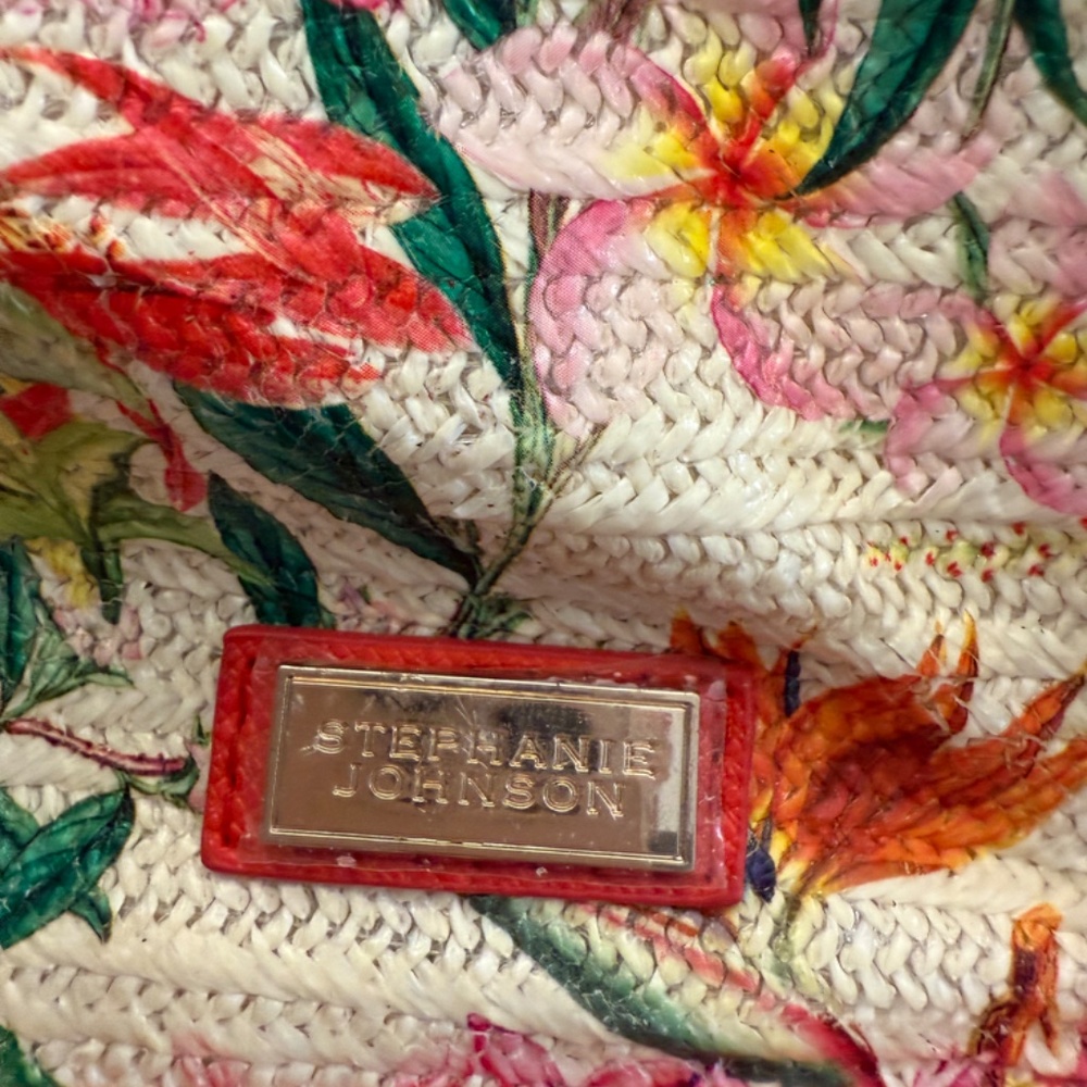 Stephanie Johnson Tropical Designer Tahiti Tote NEW - Picture 3 of 6